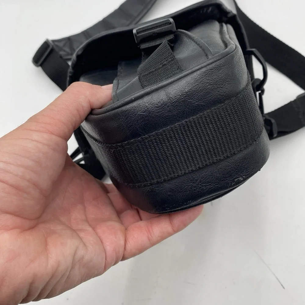 Vanguard Marco 13 Camera Bag Case‎ SLR black Leather Shoulder Strap VGC SEE PICS